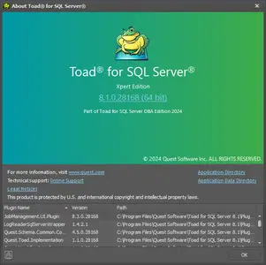 Toad for SQL Server 8.1.0.28168 Xpert Edition (x86 / x64)