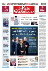 Il Fatto Quotidiano - 5 Dicembre 2025