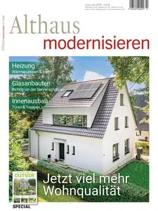 Althaus Modernisieren - Juni-Juli 2025