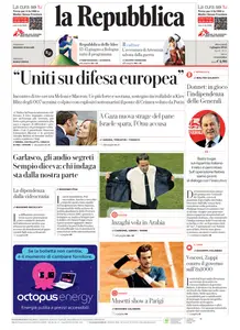 la Repubblica - 4 Giugno 2025