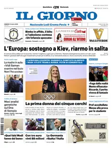 Il Giorno - 21 Marzo 2025