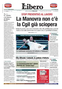 Libero - 8 Ottobre 2024