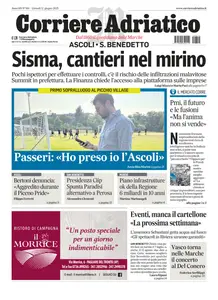 Corriere Adriatico Ascoli - 12 Giugno 2025