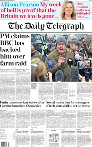 The Daily Telegraph - 20 November 2024