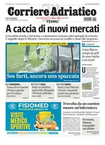 Corriere Adriatico Fermo - 11 Settembre 2025