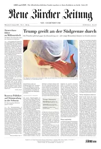 Neue Zuercher Zeitung - 22 Januar 2025