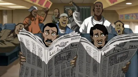 The Boondocks (2005 S02E01 Or Die Trying BLACKHAT