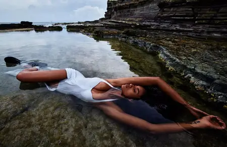 Imaan Hammam by Mario Sorrenti for Vogue France June/July 2025