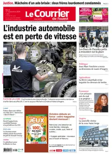 Le Courrier de l'Ouest Angers - 17 Septembre 2024