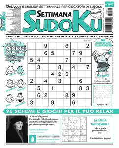 Settimana Sudoku N.1007 - 29 Novembre 2024