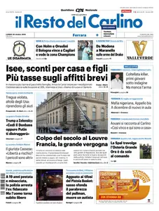 Il Resto del Carlino Ferrara Rovigo - 20 Ottobre 2025
