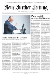 Neue Zurcher Zeitung International  - 14 März 2025