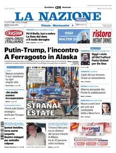 La Nazione Pistoia Montecatini - 9 Agosto 2025