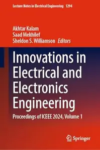 Innovations in Electrical and Electronics Engineering, Volume 1