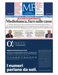Milano Finanza - 2 Dicembre 2025
