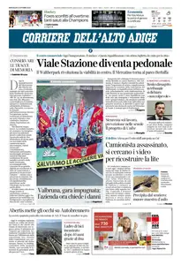 Corriere dell'Alto Adige - 15 Ottobre 2025