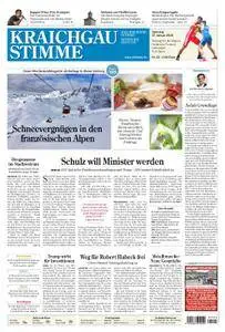 Kraichgau Stimme - 27. Januar 2018