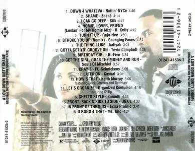 VA - A Low Down Dirty Shame (Original Motion Picture Soundtrack) (1994) {Hollywood/Jive/Zomba} **[RE-UP]**