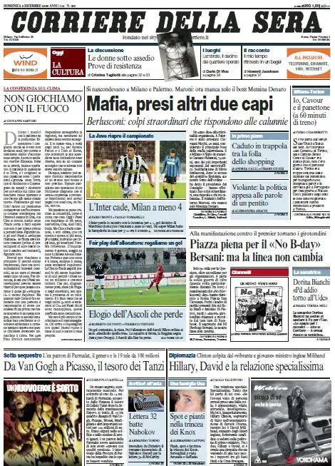 Il Corriere della Sera (06-12-09)