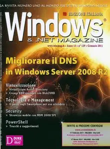 Windows & .Net Magazine - Gennaio 2011 n.129