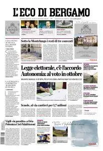 L'Eco di Bergamo - 30 Maggio 2017