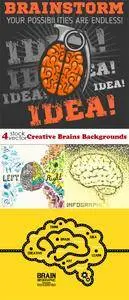 Vectors - Creative Brains Backgrounds