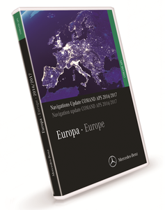Mercedes Benz Navigations DVD COMMAND APS 2016-2017 Europe NTG1 V17 Multilingual