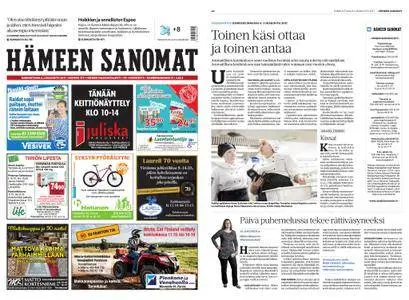 Hämeen Sanomat Oy – 08.10.2017