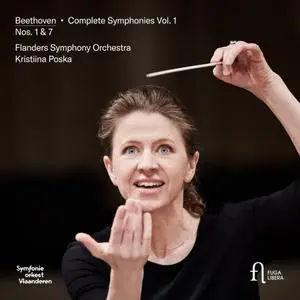 Flanders Symphony Orchestra & Kristiina Poska - Beethoven: Symphonies No. 1 & 7 (2021)