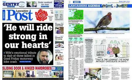 Lancashire Evening Post – April 02, 2018
