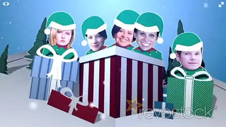 Christmas Card - Project for After Effects (Revostock)