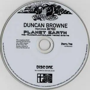Duncan Browne - Planet Earth: The Transatlantic / Logo Years 1976-1979 (2017)