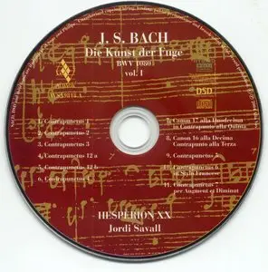 J.S. Bach - Die Kunst Der Fuge/The Art of Fugue (Jordi Savall) [2005] (PS3 SACD rip)