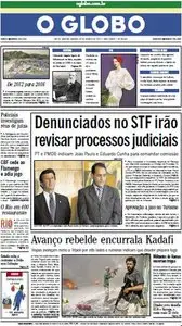 Jornal O Globo - 20 de agosto de 2011