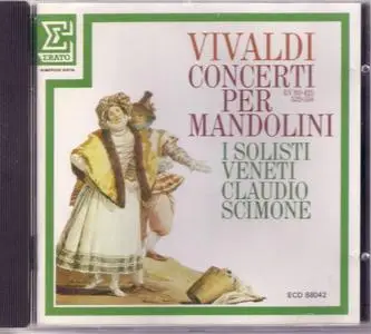VIVALDI - Concerti per Mandolini / I Solisti Veneti, Claudio SCIMONE @320+ape