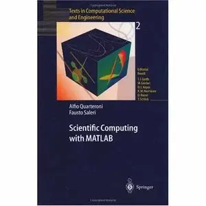 Alfio Quarteroni, Scientific Computing with MATLAB (Repost) 