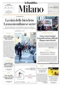 la Repubblica Milano - 29 Gennaio 2024