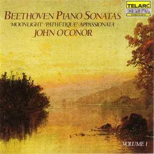 John O'Connor - Beethoven: Piano Sonatas Volume I (1986) {Telarc} **[RE-UP]**