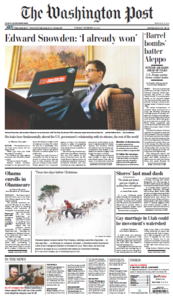 The Washington Post, 24. Dezember 2013