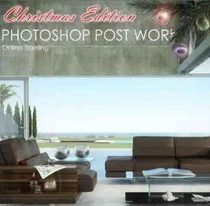 Christmas edition – Vray & Photoshop Post Work – Self Training with Vray