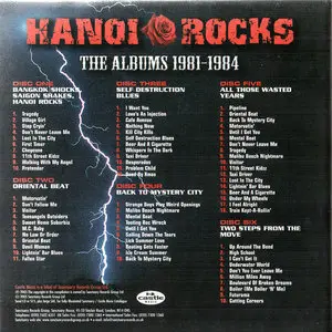 Hanoi Rocks - Lightning Bar Blues: The Albums 1981-1984 (2005) 6CD Box Set