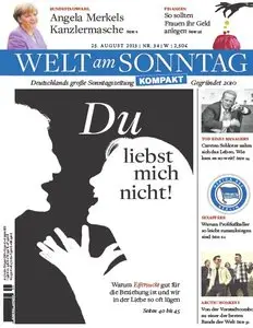 Die Welt am Sonntag Kompakt vom 25 August 2013