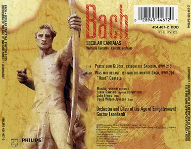 Johann Sebastian Bach - Gustav Leonhardt - Weltliche Kantaten BWV 208, 215 (1998) 