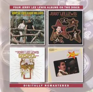 Jerry Lee Lewis - Four Original Mercury Albums (2017) {2CD BGO Records BGOCD1276 rec 1969-1978}
