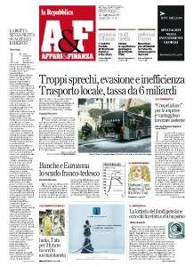 La Repubblica Affari & Finanza - 13 Agosto 2018