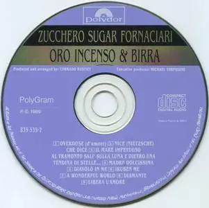 Zucchero Sugar Fornaciari - Oro Incenso & Birra (1989)