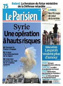 Le Parisien – Jeudi 29 Août 2013