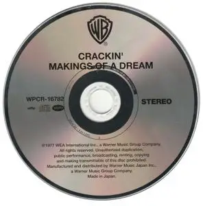 Crackin' - Makings Of A Dream (1977) [2015, Japan SHM-CD] {Remastered Reissue}