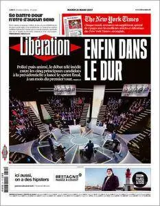 Libération du Mardi 21 Mars 2017