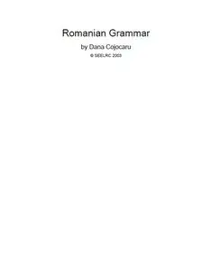 Dana Cojocaru - Romanian Grammar